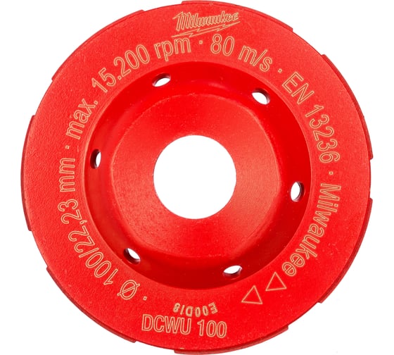 Алмазная чашка DCWU 100 Milwaukee 4932451185 1