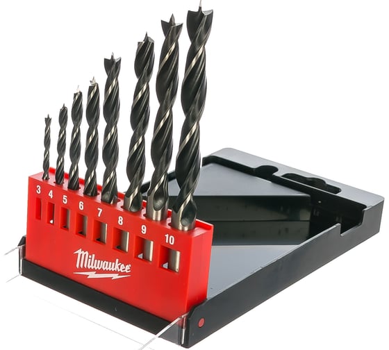Набор сверл по дереву 8 шт. Milwaukee 4932352466 1