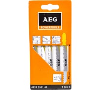 Пилка по дереву Т101D (5 шт; 75 мм) для лобзика AEG 4932352149