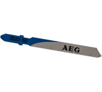 Пилка по металлу Т118А (5 шт; 55 мм) для лобзика AEG 4932352150