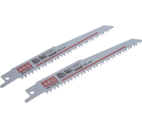 Полотно SZ BL 150X4 (2 шт) для сабельной пилы AEG 4932323800
