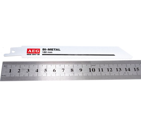 Полотно SZ BL 152X1.8 (3 шт) для сабельной пилы AEG 4932354789