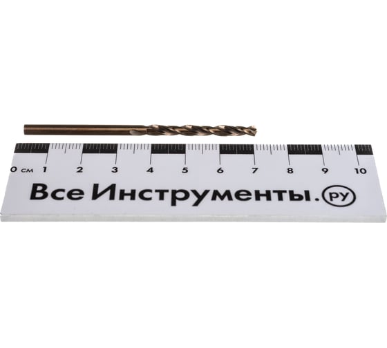 Сверло по металлу КОБАЛЬТ (2 шт; 3.5х70х39 мм; Р6М5К5) ТРИГГЕР 74235 тов-122261