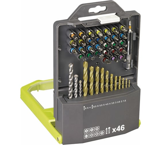 Набор комбинированный RAK46MiX 46 предметов Ryobi 5132002686