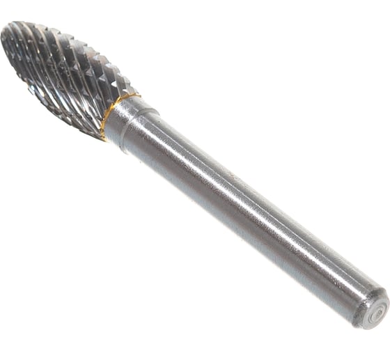 Борфреза твердосплавная тип H форма пламени (10х25 мм; хвостовик 6 мм) MESSER H1025M06