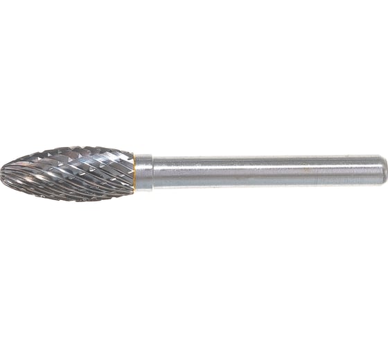Борфреза твердосплавная тип H форма пламени (10х25 мм; хвостовик 6 мм) MESSER H1025M06
