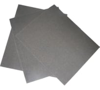 Шкурка шлифовальная на тканевой основе влагостойкая (10 упаковок по 10 шт; 230х280 мм; Р100) Biber 70645 тов-080370