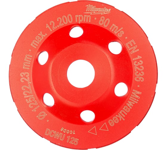 Алмазная чашка DCWU 125 Milwaukee 4932451186 1