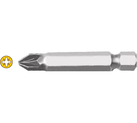 Бита (2 шт; 50 мм; PZ3) Biber 84233 тов-077037