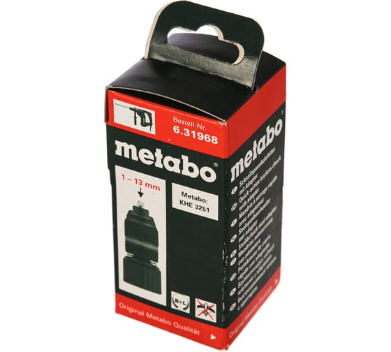 Патрон быстрозажимной с адаптером KHE 3251 Metabo 631968000