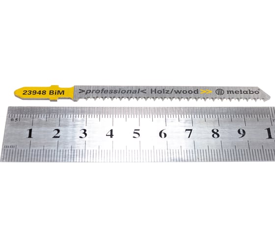 Пилки по дереву T101AIF (75х1.7мм, BIM, 5 шт.) Metabo 623948000