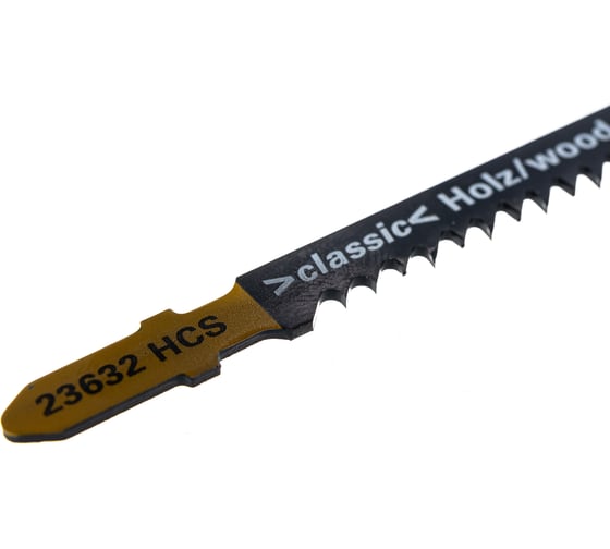 Пилки по дереву T111C (75х3 мм, HCS, 5 шт.) Metabo 623632000