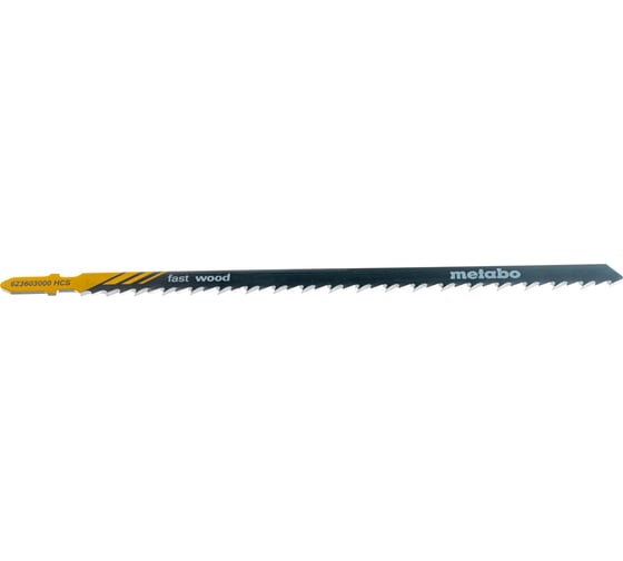 Пилки по дереву T744DP (155х4 мм, утолщеная, HCS, 5 шт.) Metabo 623603000