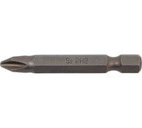 Бита PH 2, 50 мм, 1/4", S2, 10 шт GRAPHITE 57H958