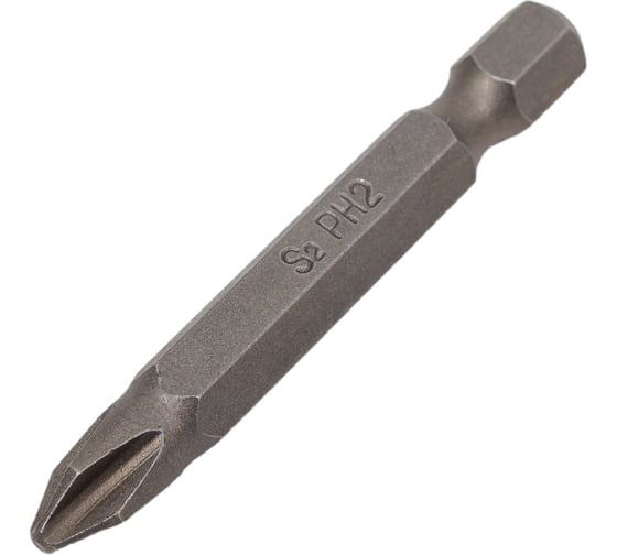 Бита PH 2, 50 мм, 1/4", S2, 10 шт GRAPHITE 57H958