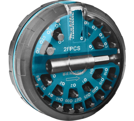 Набор насадок 28 шт в наборе Makita B-28911