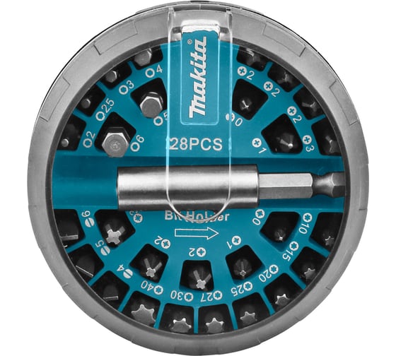 Набор насадок 28 шт в наборе Makita B-28911