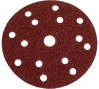 Диск шлифовальный D150 мм, A40, 10 шт, 8 отверстий, коричневый Makita D-54586