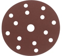 Диск шлифовальный D150 мм, A120, 10 шт, 8 отверстий, коричневый  Makita D-54623