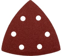 Бумага шлифовальная треугольная на липучке 94 мм, A80, 10 шт Makita D-58590