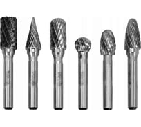 Набор шарошек (бор-фрез) 6 шт YATO YT-61729