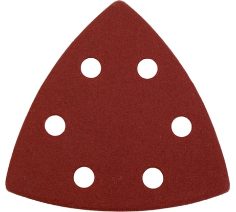 Бумага шлифовальная треугольная на липучке 94 мм, A240, 10 шт Makita D-58643