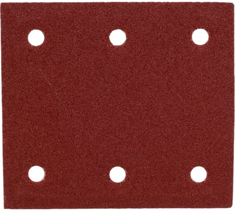 Бумага шлифовальная на липучке 114x102 мм, A80, 10 шт Makita D-58687