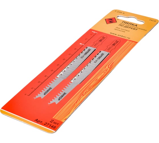 Пилка для электролобзика T234 X, 2 шт. Энкор 27148