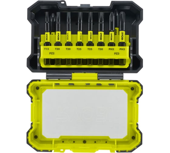 Набор ударостойких бит (10 шт; 50 мм) Ryobi 5132003176