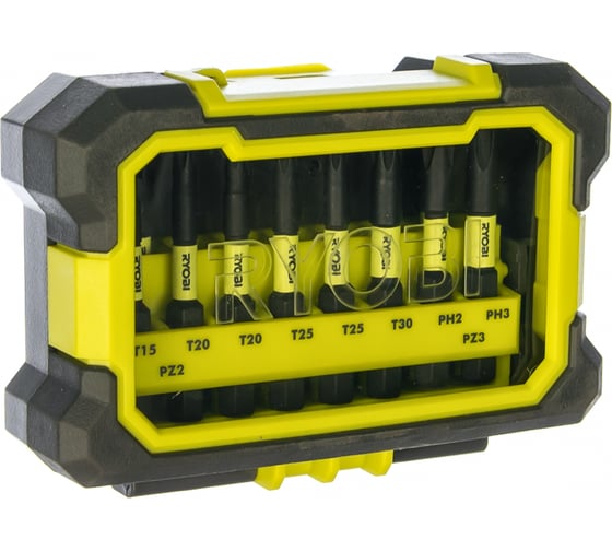 Набор ударостойких бит (10 шт; 50 мм) Ryobi 5132003176