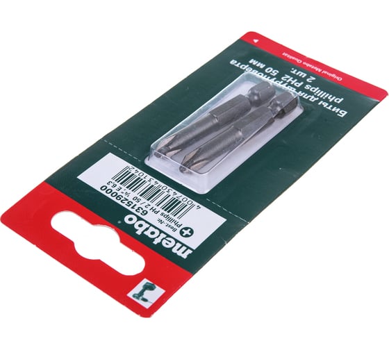 Биты Ph2 (50 мм, 2 шт.) Metabo 631529000
