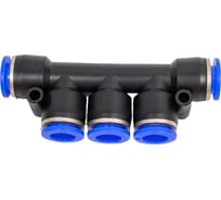 Фитинг разветвитель пять трубок, 10 мм Pegas pneumatic 5403