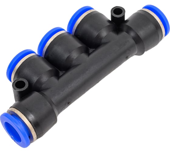 Фитинг разветвитель пять трубок, 10 мм Pegas pneumatic 5403