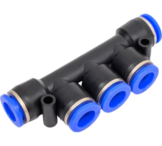 Фитинг разветвитель пять трубок, 10 мм Pegas pneumatic 5403