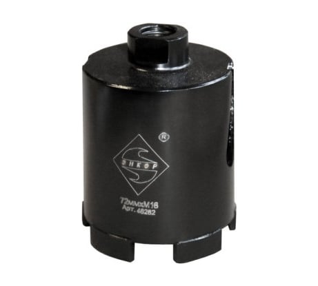 Коронка алмазная SDS-plus (72 мм, М16) Энкор 48282