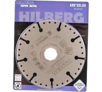 Диск алмазный отрезной Super Metall (125х22.23 мм) Hilberg 520125