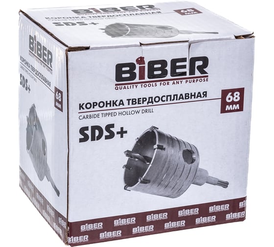 Коронка по бетону (68 мм; SDS+) Biber 79003 тов-136278