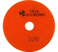 Круг алмазный гибкий шлифовальный Черепашка 100 № 300 Trio-Diamond 340300