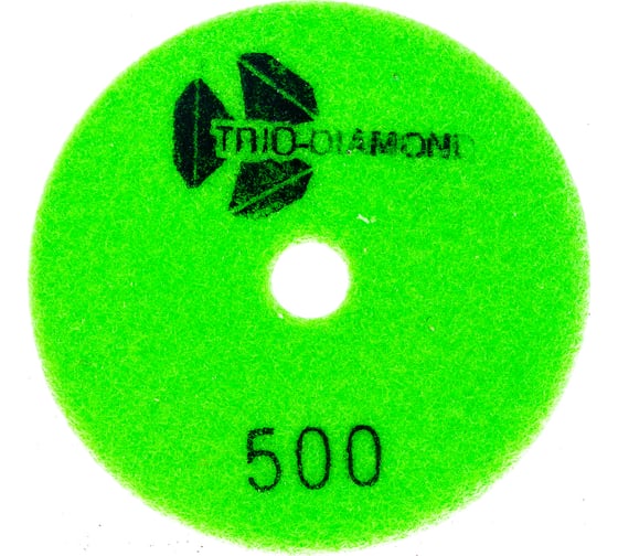 Круг алмазный гибкий шлифовальный Черепашка 100 № 500 Trio-Diamond 340500