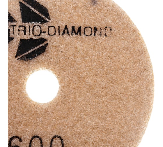 Круг алмазный гибкий шлифовальный Черепашка 100 № 600 Trio-Diamond 340600