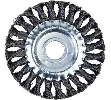 Щетка металлическая плоская жесткая YIDA 125х22 мм TORGWIN T793123