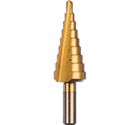Сверло ступенчатое по металлу (4-20 мм; Р6М5 TIN) ТРИГГЕР 74344 тов-156730
