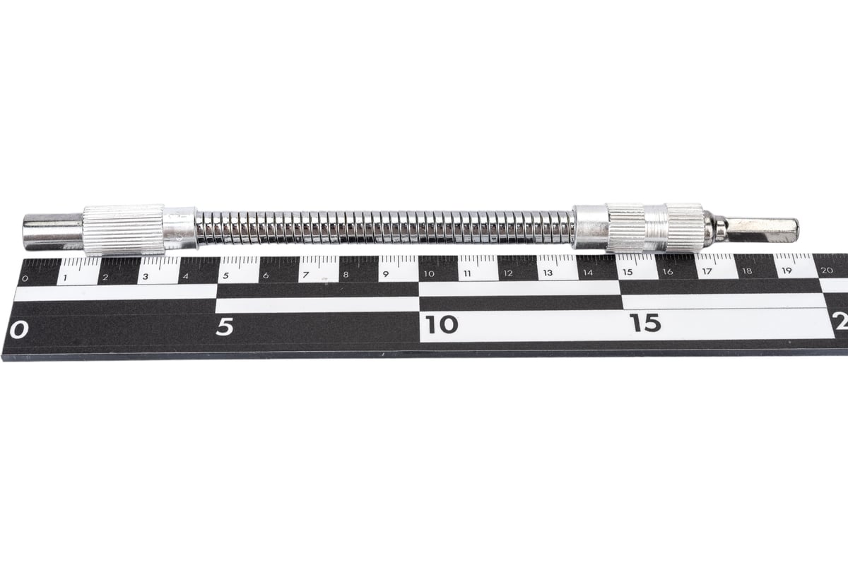  гибкий магнитный для бит (200 мм; хромированная оплетка) Biber .