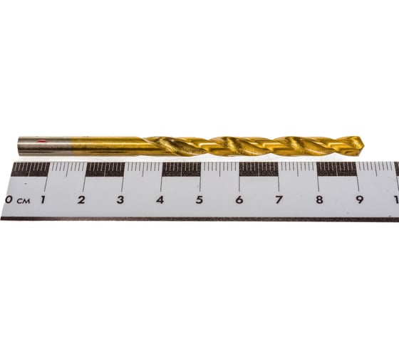 Набор сверл по металлу HSS-TIN Стандарт (13 шт; 2-8 мм) Biber 74133 тов-042029