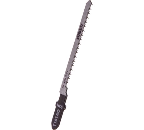 Пилка по дереву Т101АО (3 шт; 56 мм; 18TPI; фигурный чистый рез) Biber 85271 тов-120514