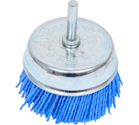 Щетка чашечная из нейлона YIDA 75 мм, с переходником для дрели TORGWIN T712077
