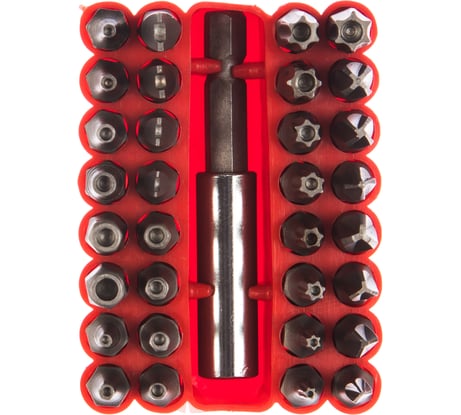 Набор насадок с держателем (33 шт.) Top Tools 39D355