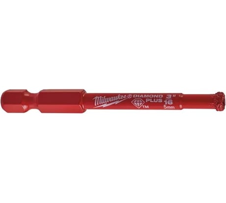 Алмазная коронка Diamond Plus 5 мм Milwaukee 49560503