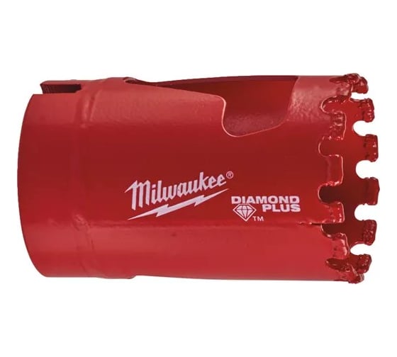 Алмазная коронка Diamond Plus 32 мм Milwaukee 49565620 1