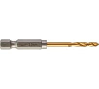Сверло по металлу RedHEX HSS-G TiN (2 шт; 3.2х23х66.5 мм) Milwaukee 48894706